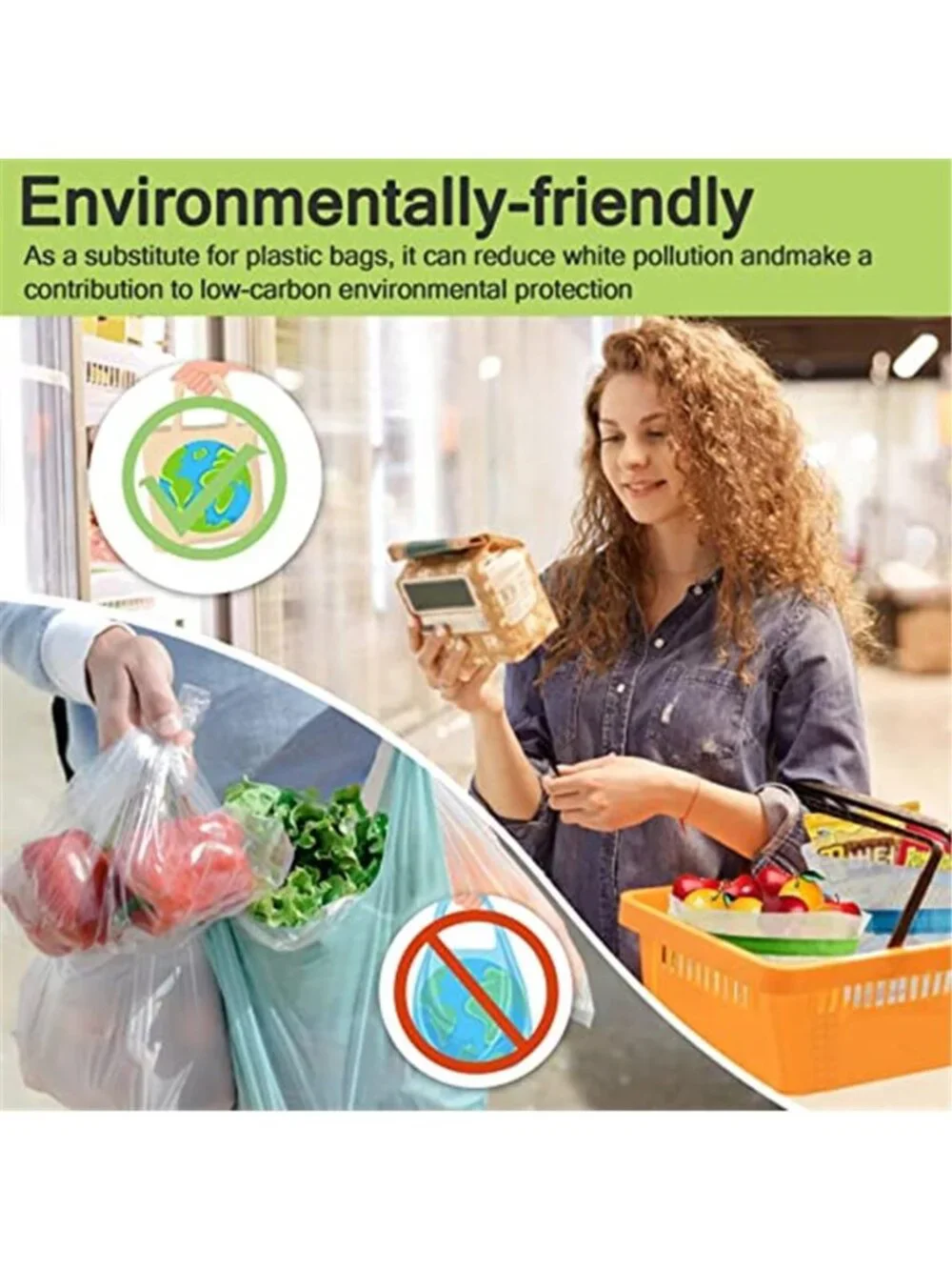12PCS Reusable Produce Bags Mesh Produce Bags Drawstring Reusable